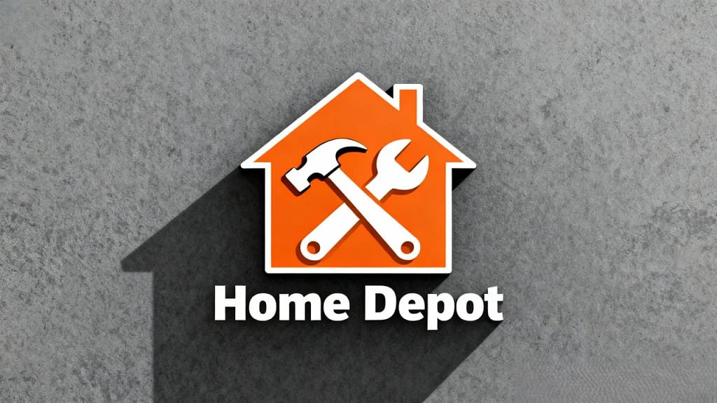 Home Depot Return Policy 2026 logo on grey background representing updated return guidelines.