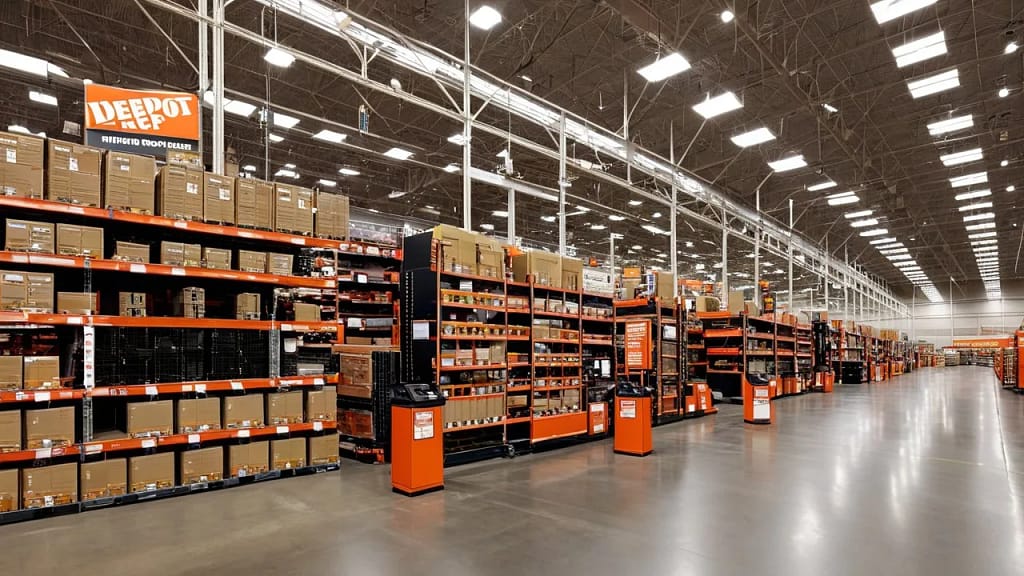 Home Depot in San Diego – Your One-Stop Hardware and Tool Store Display of power tools and construction equipment from Home Depot in San Diego