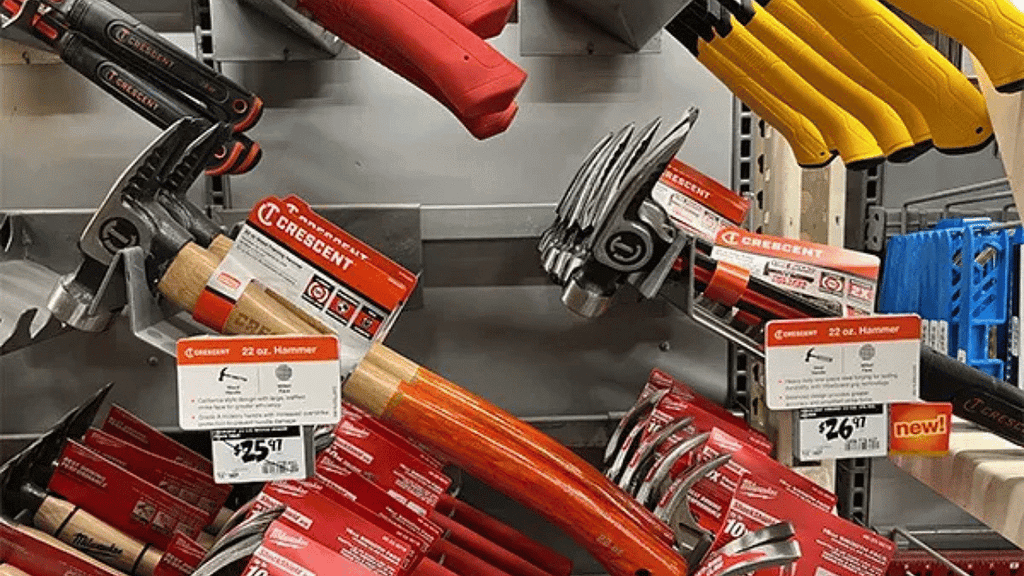Home Depot in Arden Arcade – Sacramento’s Handy DIY Stop Electrical tools and cables displayed inside Home Depot in Arden Arcade near Sacramento