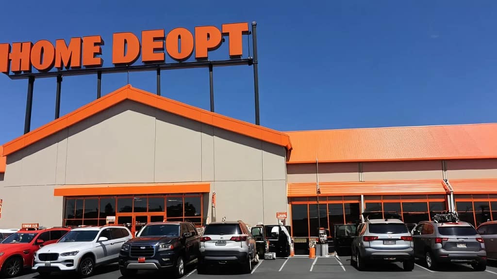 Home Depot in Folsom – Find the Nearest Store from Sacramento Exterior view of Home Depot in Folsom near Sacramento with parking lot and orange signage