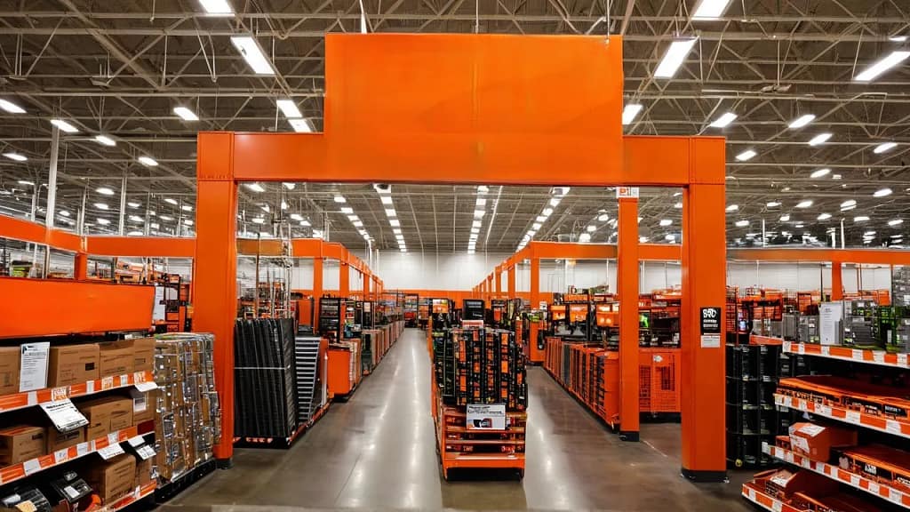 Home Depot Near Me in San Bernardino – Popular Store Location in Victorville Home Depot interior view in Victorville showing woodworking tools and building materials