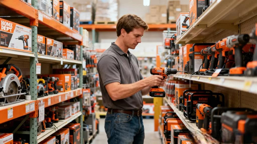 Home Depot near me in Houston – Texas hardware store tools aisle – Home Depot Near Me in Texas